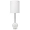 Jamie Young Studio Table Lamp - White Blown Glass