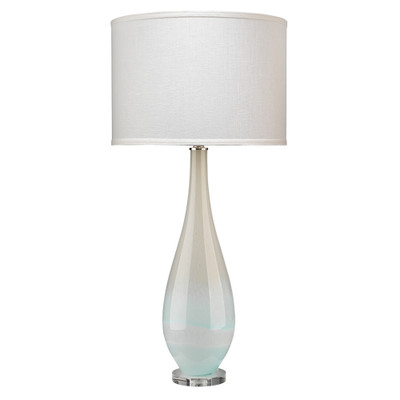 Jamie Young Dewdrop Table Lamp - Sky Blue Blown Glass