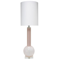 Jamie Young Studio Table Lamp - Petal Pink Glass