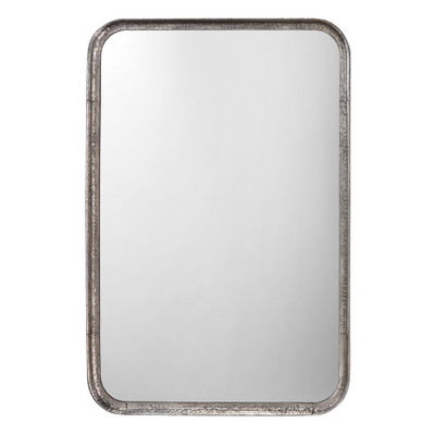 Jamie Young Principle Vanity Mirror - Silver Leaf Metal