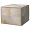 Jamie Young Ottoman - Large - White Hide