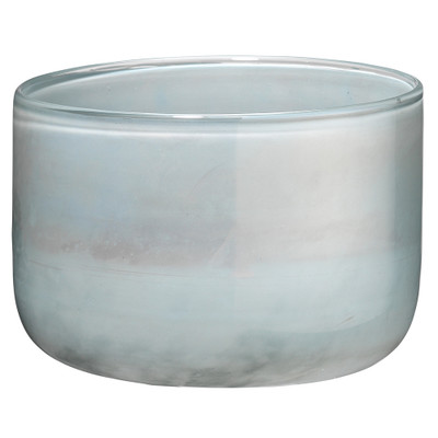 Jamie Young Vapor Vase - Small - Metallic Opal Glass