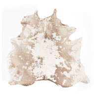 Four Hands Modern Cowhide Rug - Warm Brown (Store)