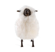 Interlude Home Phillippe Sheep Sculpture - Ivory (Store)