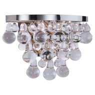 Robert Abbey Bling Wall Sconce - Polished Nickel (Store)