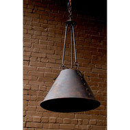 Solaria Breakfast Bell Shade Pendant - Rust (Store)