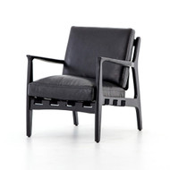 Four Hands Silas Chair - Aged Black