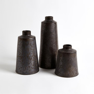 Taper Vase - Bronze - Lg