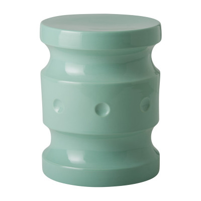 Spindle Stool - Light Teal