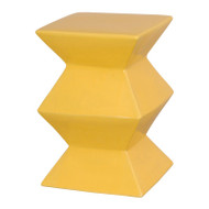 Zigzag Stool - Sun Yellow