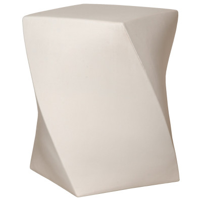 Twist Stool - White