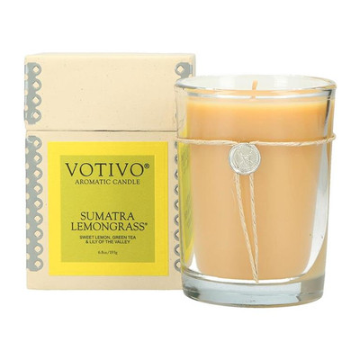 Votivo 6.8 oz Aromatic Candle Sumatra Lemongrass