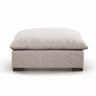 Four Hands BYO: Westwood Sectional - Ottoman - Bayside Pebble
