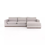 Four Hands Colt 2 - Piece Sectional - Right Chaise - Aldred Silver