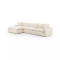 Four Hands Plume 2 - Piece Sectional - Left Chaise - Thames Cream - 136"