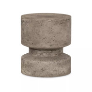 Four Hands Nahla Outdoor End Table - Graphite