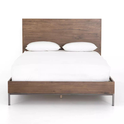 Four Hands Trey Bed - Queen - Auburn Poplar