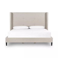 Four Hands Madison Bed - King - Cambric Ivory