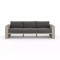 Four Hands Leroy Outdoor Sofa, Weathered Grey - Charcoal