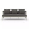 Four Hands Numa Outdoor Sofa - Weathered Grey - Charcoal