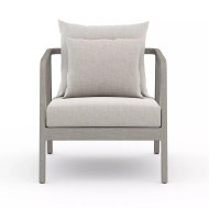 Four Hands Numa Outdoor Chair - Weathered Grey - Stone Grey