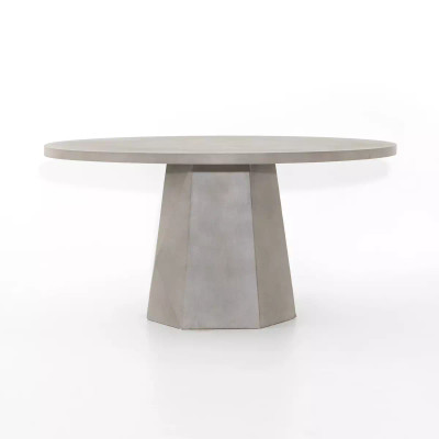 Four Hands Bowman Outdoor Dining Table - Grey Concrete