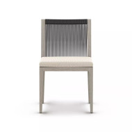 Four Hands Sherwood Outdoor Dining Chair, Weathered Grey - Faye Sand