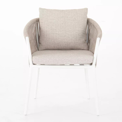 Four Hands Porto Outdoor Dining Chair - Faye Sand