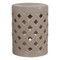 Criss Cross Stool - Gray