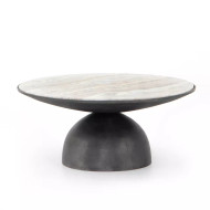 Four Hands Corbett Coffee Table - Creamy Taupe