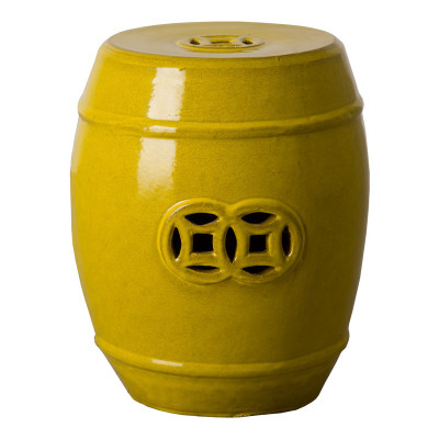 Fortune Stool - Mustard Yellow