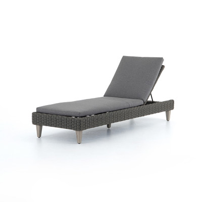 Four Hands Remi Outdoor Chaise - Charcoal