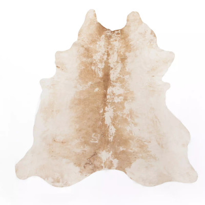 Four Hands Harland Modern Cowhide Rug - Natural Brown - 5X7'