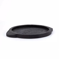 Four Hands Tadeo Round Tray - Black