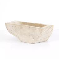 Four Hands Centro Wood Bowl - Ivory