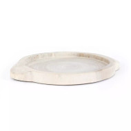 Four Hands Tadeo Round Tray - Ivory