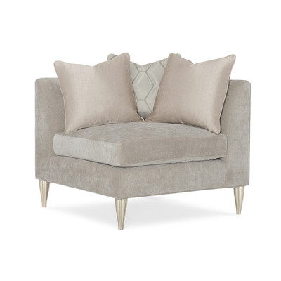 Caracole Fret Knot Corner Chair