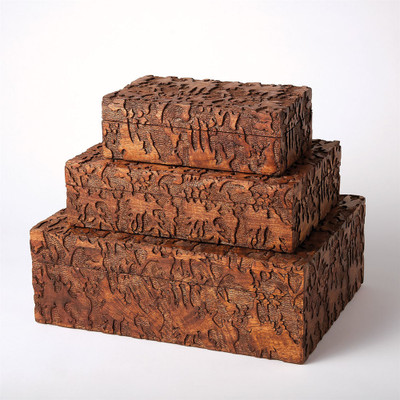 Dentwood Box - Weathered Brown - Med