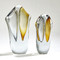 Duet Vase - Amber/Grey - Lg
