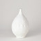 Modernist Vase - White Plaster