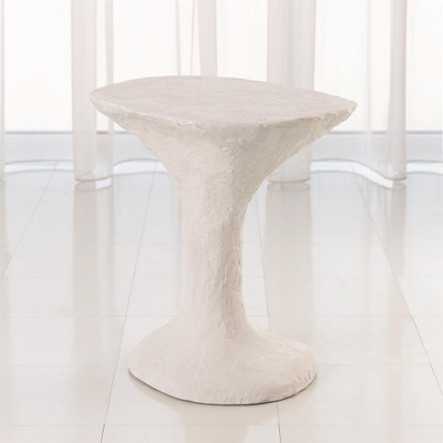 Primitive Accent Table - Soft White