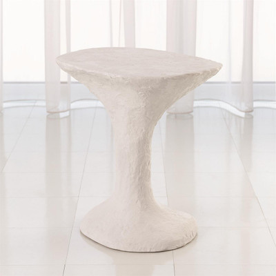 Primitive Accent Table - Soft White