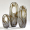 Swirl Vase - Amber/Grey - Lg