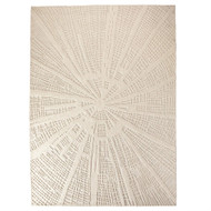 Vortex Rug - Ivory/Ivory - 6 x 9