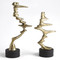 Wind Blown Sculpture - Brass - Lg