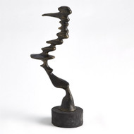 Wind Blown Sculpture - Bronze - Lg