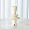 Adelyn Geometric Vase - White