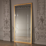 Beaumont Floor Mirror - Gold Leaf