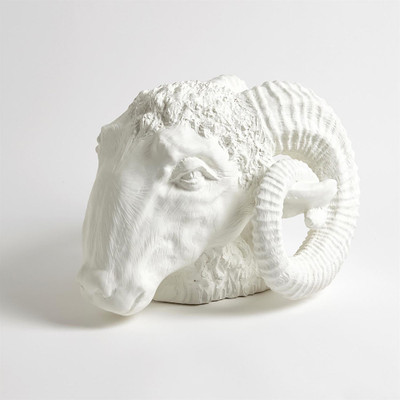 Capricorn Sculpture - Matte White