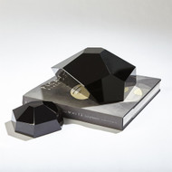 Crystal Paper Weight - Black - Lg
